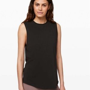 Lululemon Black Strength in Stance Tank Top